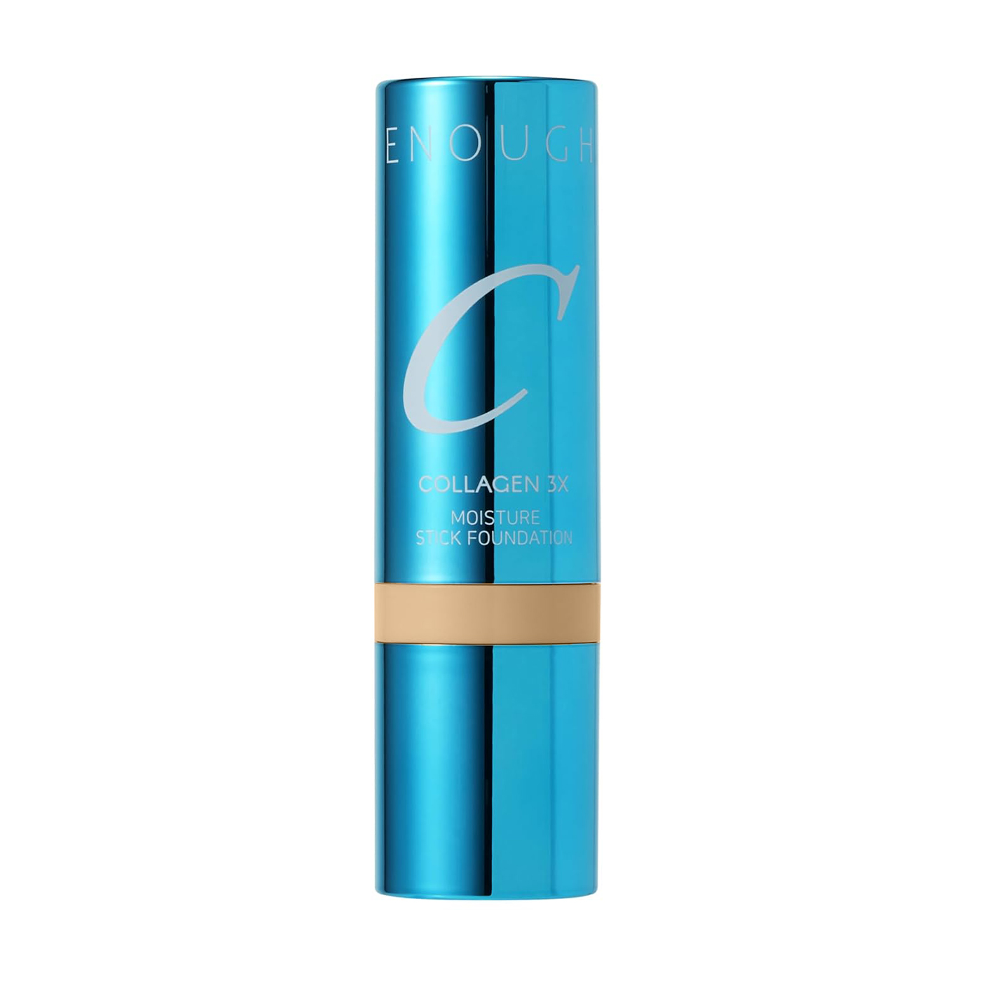 Тональна основа-стік для обличчя Enough Collagen 3X Moisture Stick Foundation SPF50+ PA++++, 21N Clear Beige, 14 г